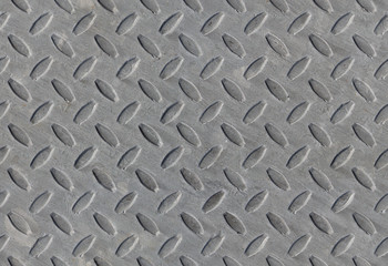 metal diamond pattern non-skid gray wrap around texture seamless