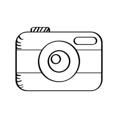 camera photographic isolated icon vector illustration design