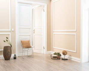 home design corner concept inside modern background