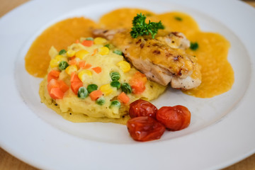chicken steak