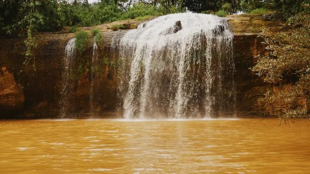 Waterfall Prenn near Dalat, Vietnam