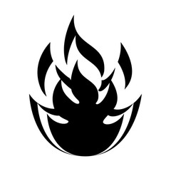 fire flame isolated icon vector illustration design