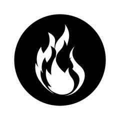 fire flame isolated icon vector illustration design