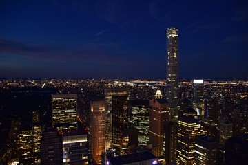 Obraz premium New York City (Taken from Helicopter) 