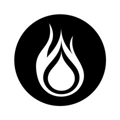 fire flame isolated icon vector illustration design