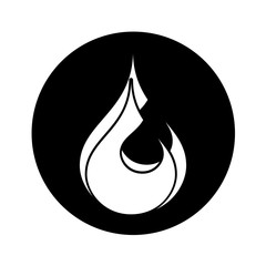 fire flame isolated icon vector illustration design