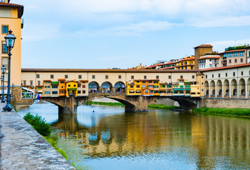 Obraz premium Ponte Vecchio, Florence Italy