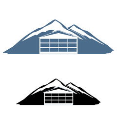 Mountain hotel logo