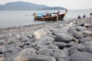 rock at koh hin ngam in thailand