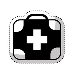 Obraz premium kit medical isolated icon vector illustration design