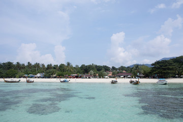 SATUN, THAILAND -MARCH 19,2017:scenery around Ko Lipe Beach in Satun Thailand on March 19,2017