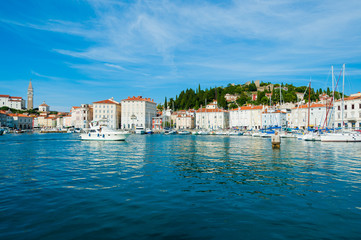 Fototapeta premium Portoroz,Slovenia - harbour