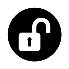 safe padlock isolated icon vector illustration design