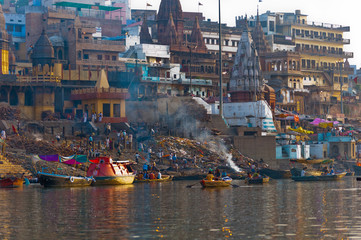 Varanasi,  India - Funeral Ghat