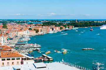 Ariel view of Venetian Coast