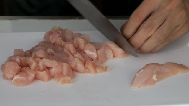 ​​​
Chopping Chicken
Chopping meat
cooking in the kitchen
techniques for home cooks