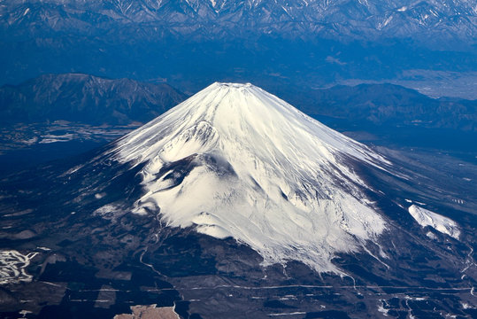 富士山空撮
