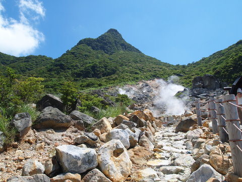 箱根　大涌谷