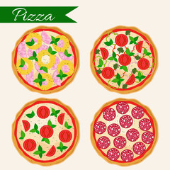 Pizza set.