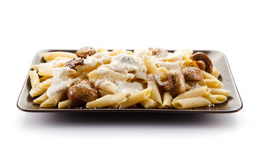 Pasta with mushrooms