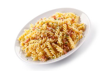 Pasta with ham
