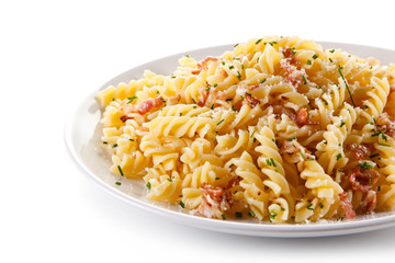 Pasta with ham