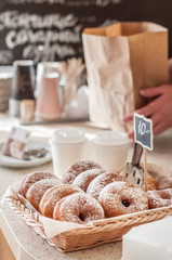 Doughnut Store Counter