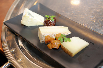 Various types of cheese