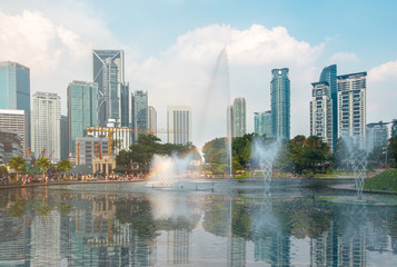 Obraz premium Kuala Lumpur, Malaysia city