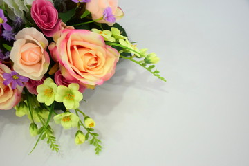 Flower decorated