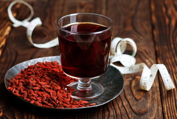 goji and drink