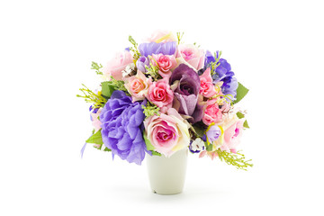 flowers craft in vase