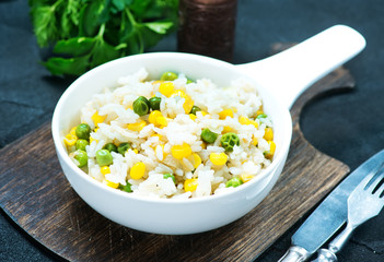 rice with vegetables