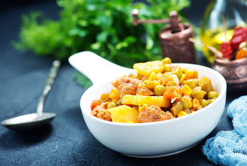 fried vegetables