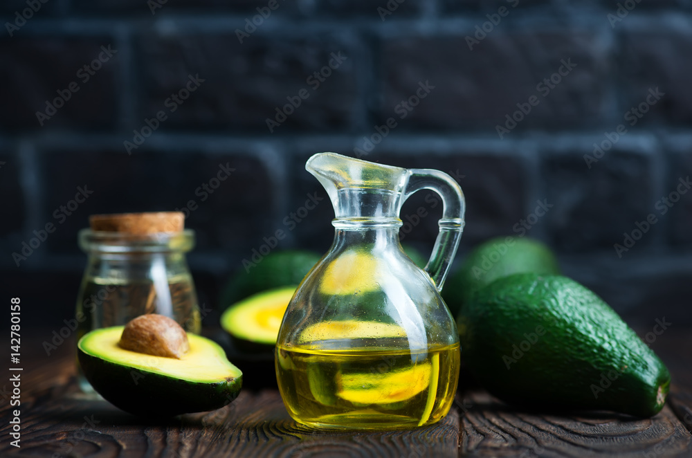 Wall mural avocado oil