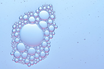 Clean water bubbles
