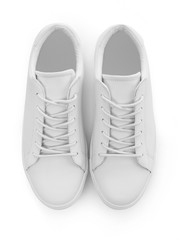 White sneakers