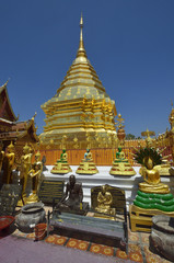 Fototapeta premium Monastery Wat Pratat Doi Suthep