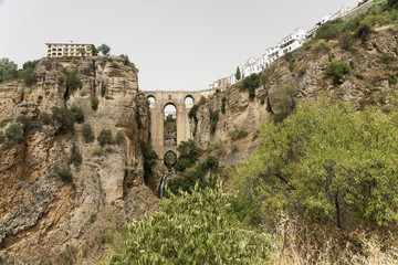 Ronda (Andalucia, Spain): the bridge