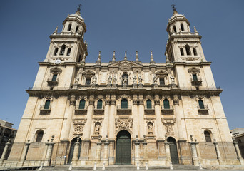 Fototapeta premium Jaen (Andalucia, Spain): cathedral