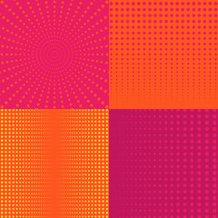 halftone vector backgrounds