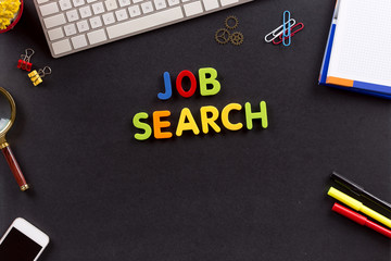Business Concept: JOB SEARCH