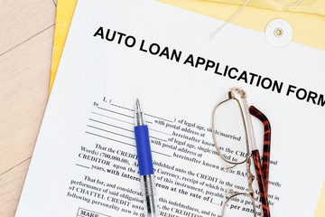 Auto  loan form