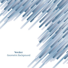 Blue lines abstract vector background