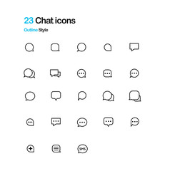 Chat Vector Icons
