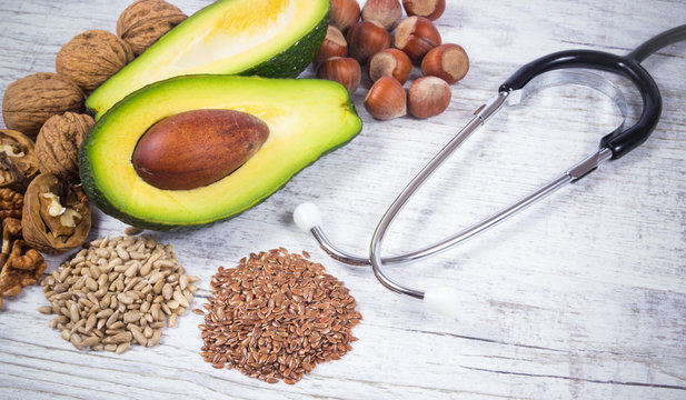 Sources of omega 3 fatty acids contained in the food.
