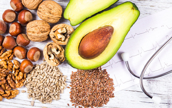 Sources of omega 3 fatty acids contained in the food.