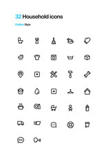 Household Vector Icons