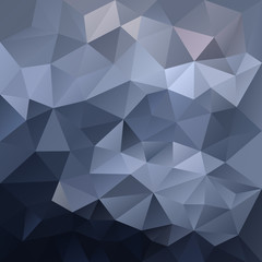 Obraz premium vector abstract irregular polygon background with a triangle pattern in dark blue gray gradient color