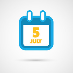 Vector Calendar Icon - date 